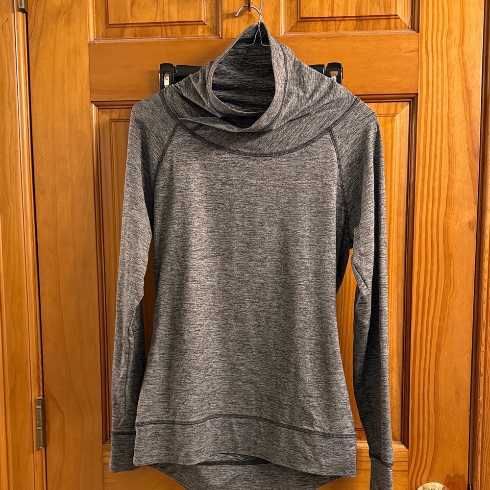 Ski Doo BRP Gray Women's Cowl Neck Top. Size Small.